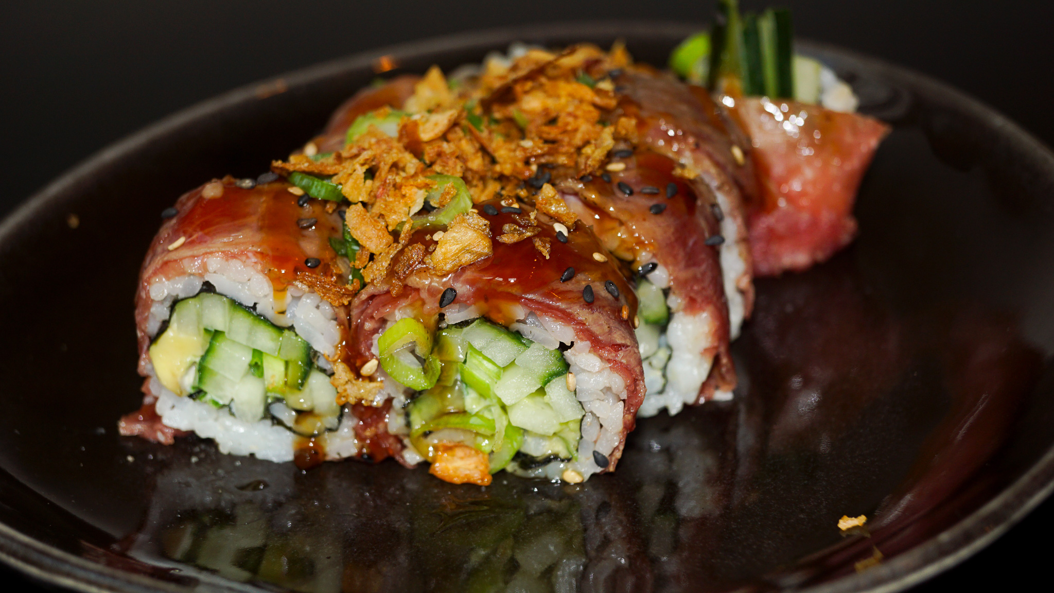 roll-beef teriyaki